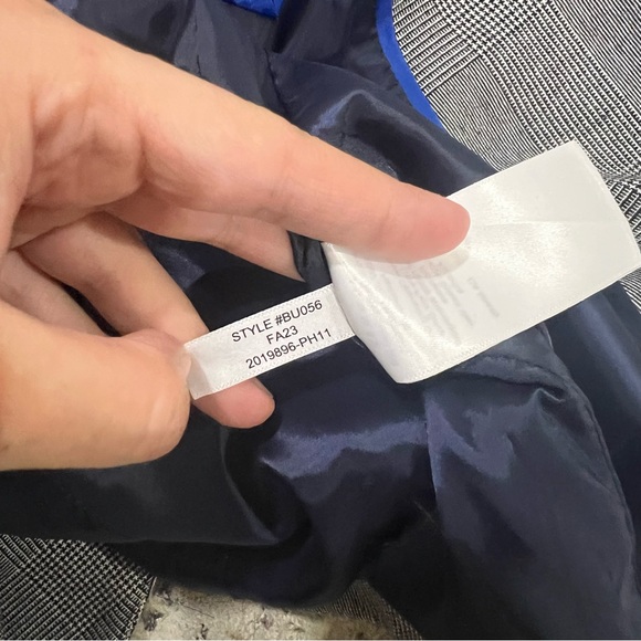 J.Crew Brynn blazer in plaid English wool blend Size 4 - Picture 11 of 11